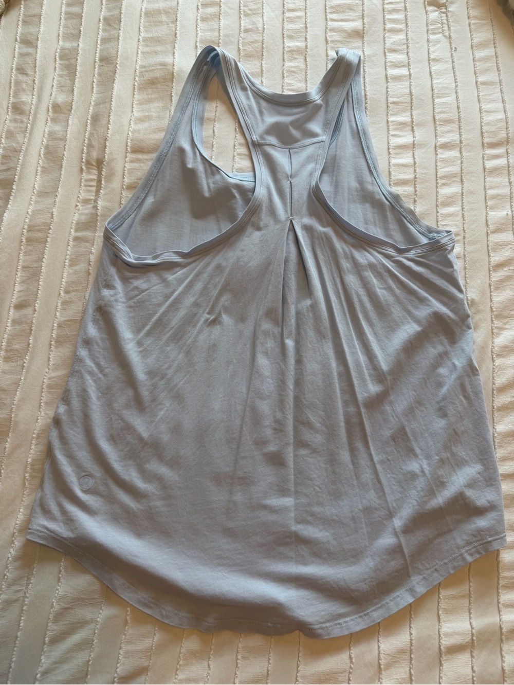 Lululemon Light Blue Women's Racerback Tank Top - Picture 2 of 3